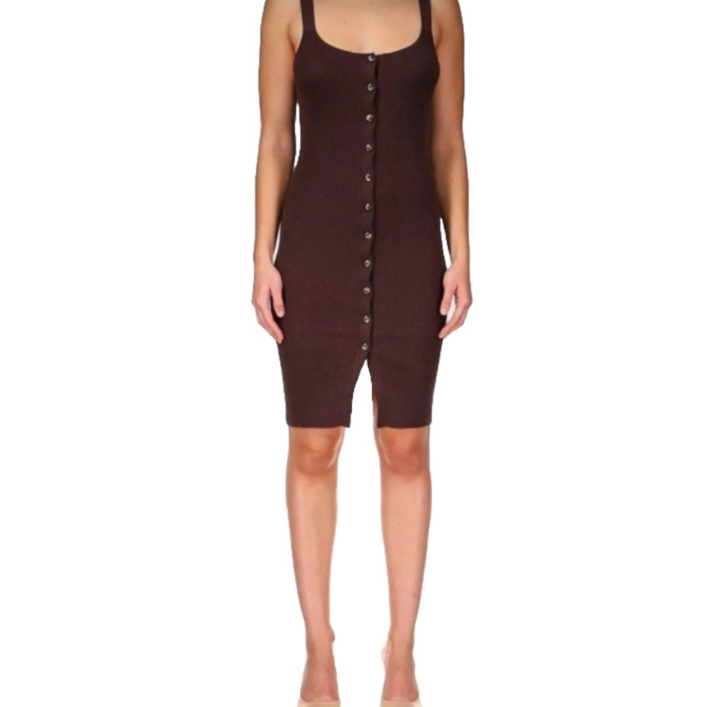 Sanctuary Clothing Sweet Emotion Dress in Chocolate Chip size Small